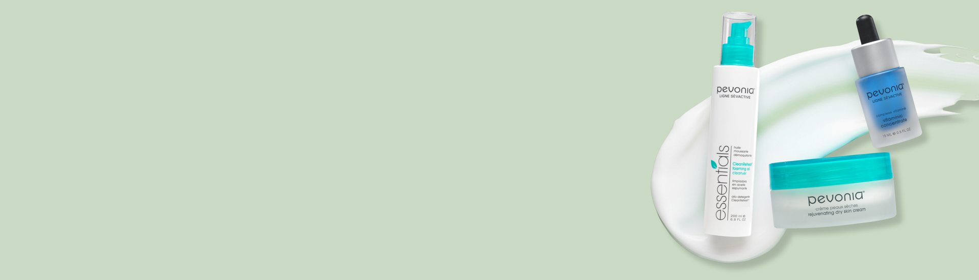 Cleanse. Treat. Hydrate. Shop Trios.