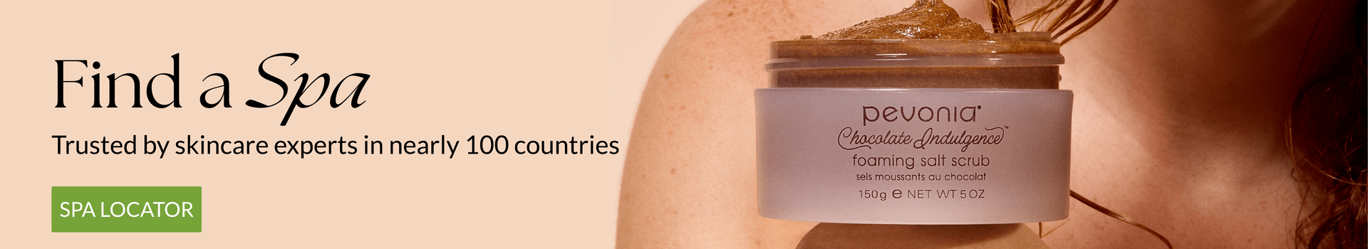 Find a Spa, Trusted by skincare experts in nearly 100 countries