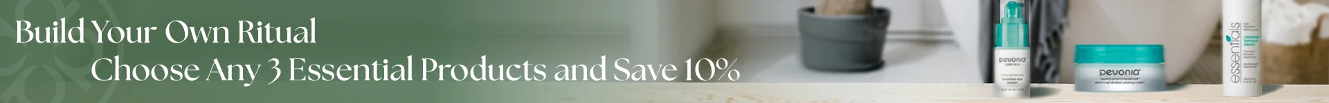 build your own ritual, choose any 3 essential products and save 10%